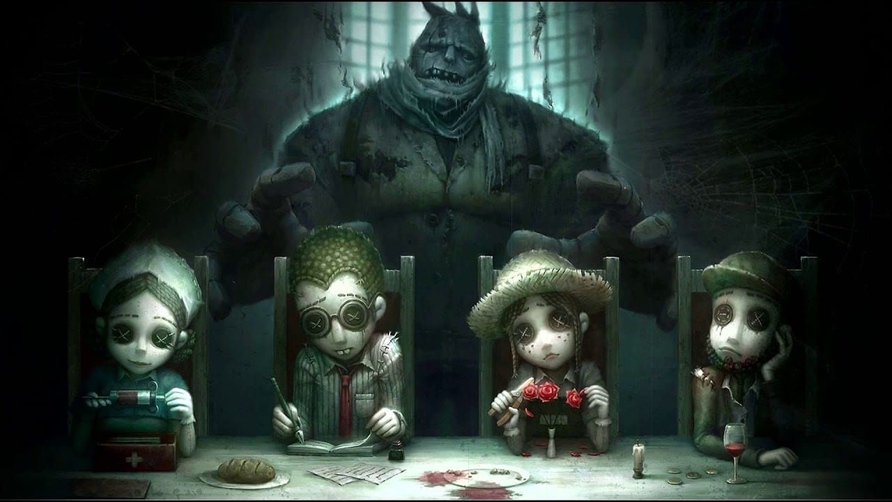 Экран результатов быстрого матча Identity V, показывающий очки Охотника и Выживших