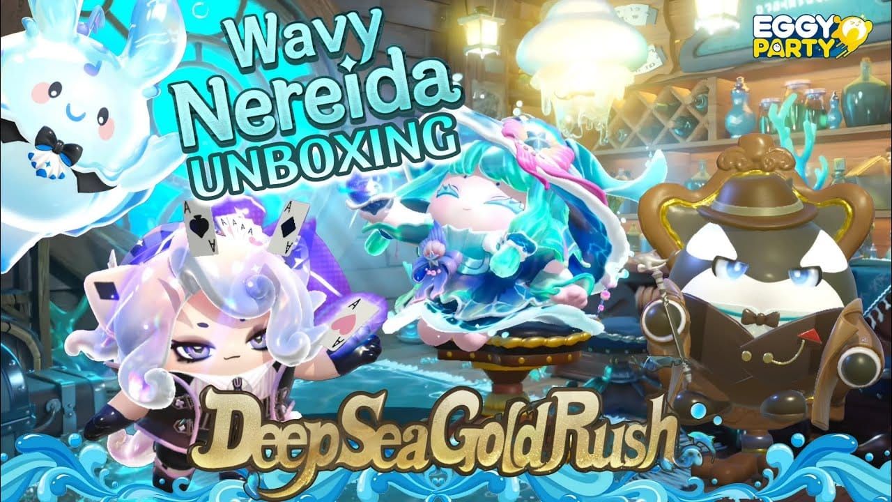 Карта Eggy Party Deep Sea Gold Rush seabed hunt
