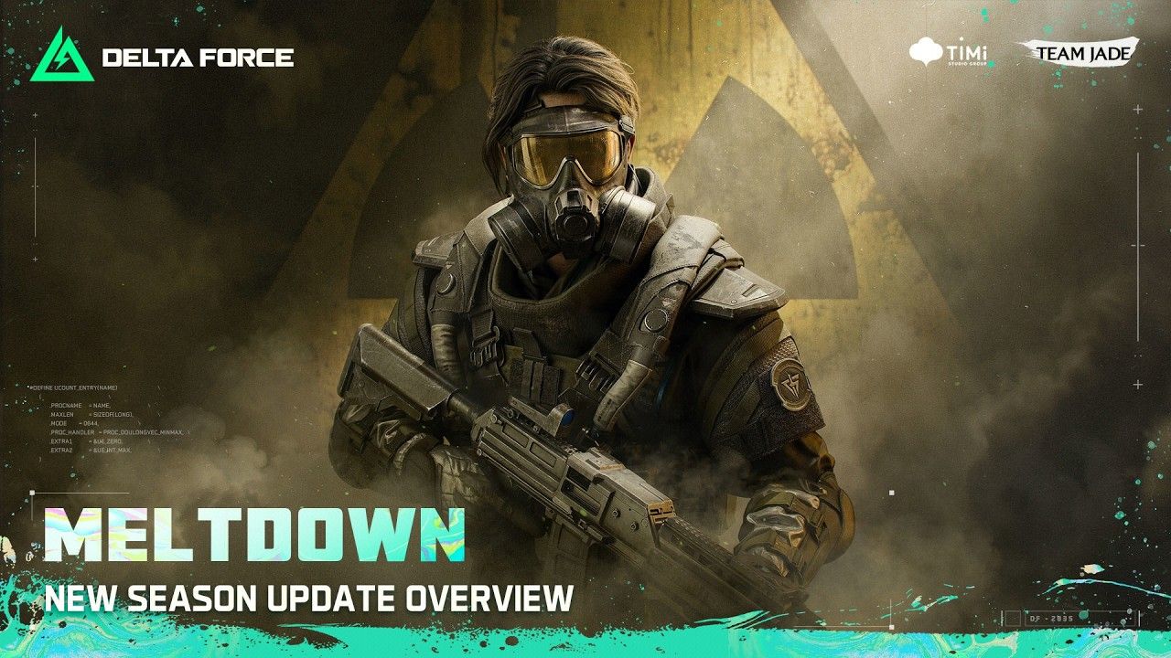 Delta Force Meltdown season official overview with N-Two in CBRN gear