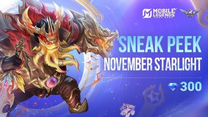 Bane Starlight skin event preview in Mobile Legends Bang Bang