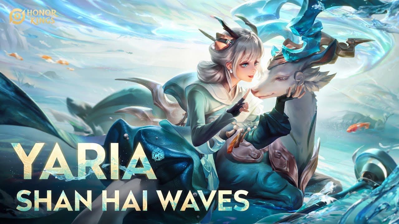 Honor of Kings Yaria support hero artwork
