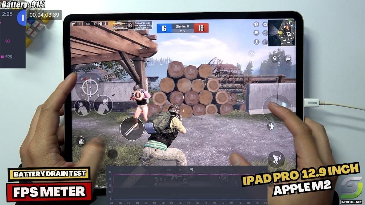 PUBG Mobile iPad Pro M4: 6-Finger Layout & 120 FPS Guide