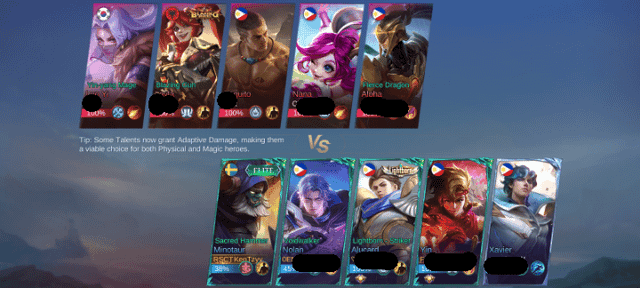Герои-роумеры Mobile Legends, демонстрирующие категории танков, саппортов и дамагеров