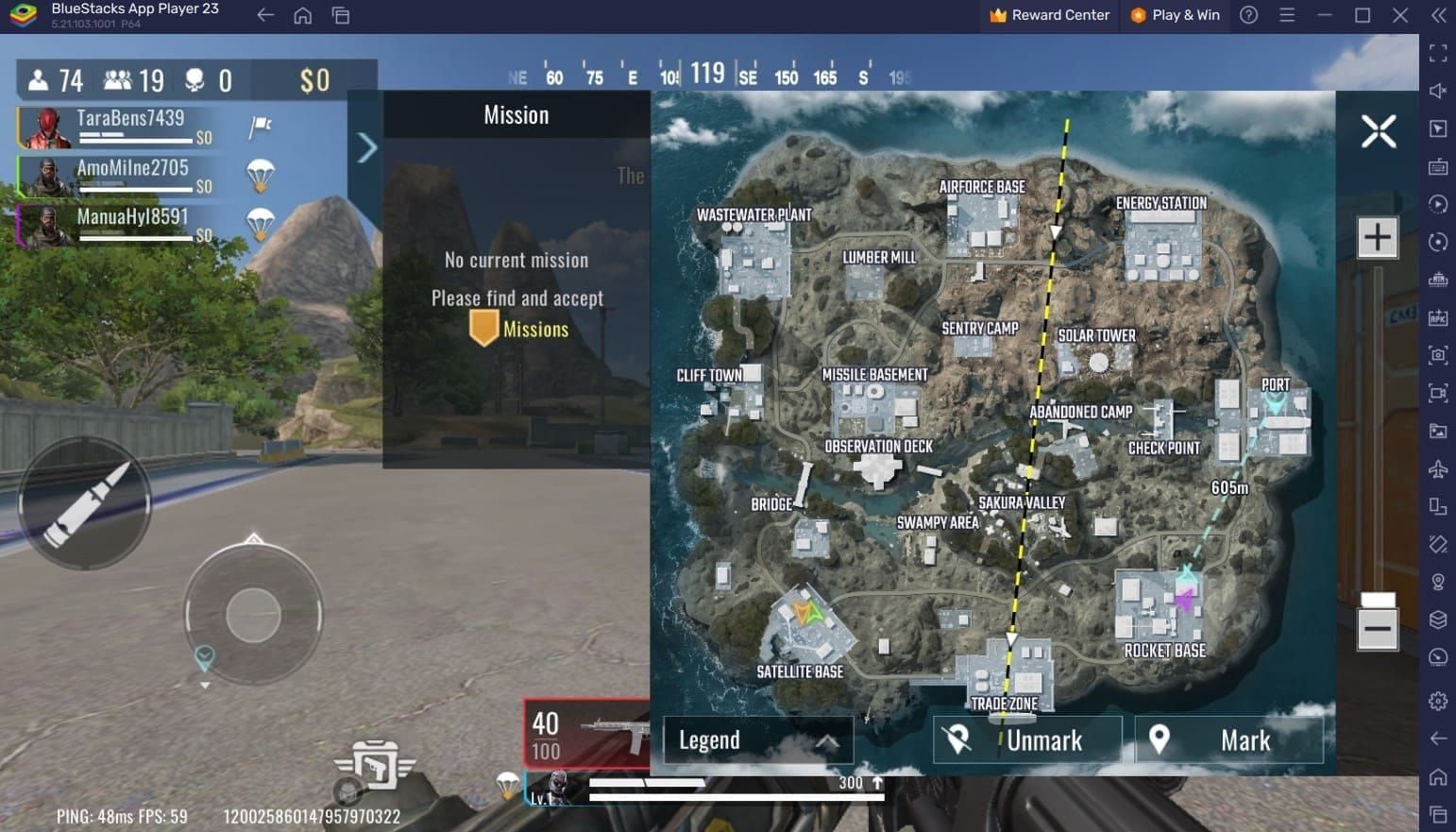 Blood Strike Deserted Valley map with key sniping and XP areas