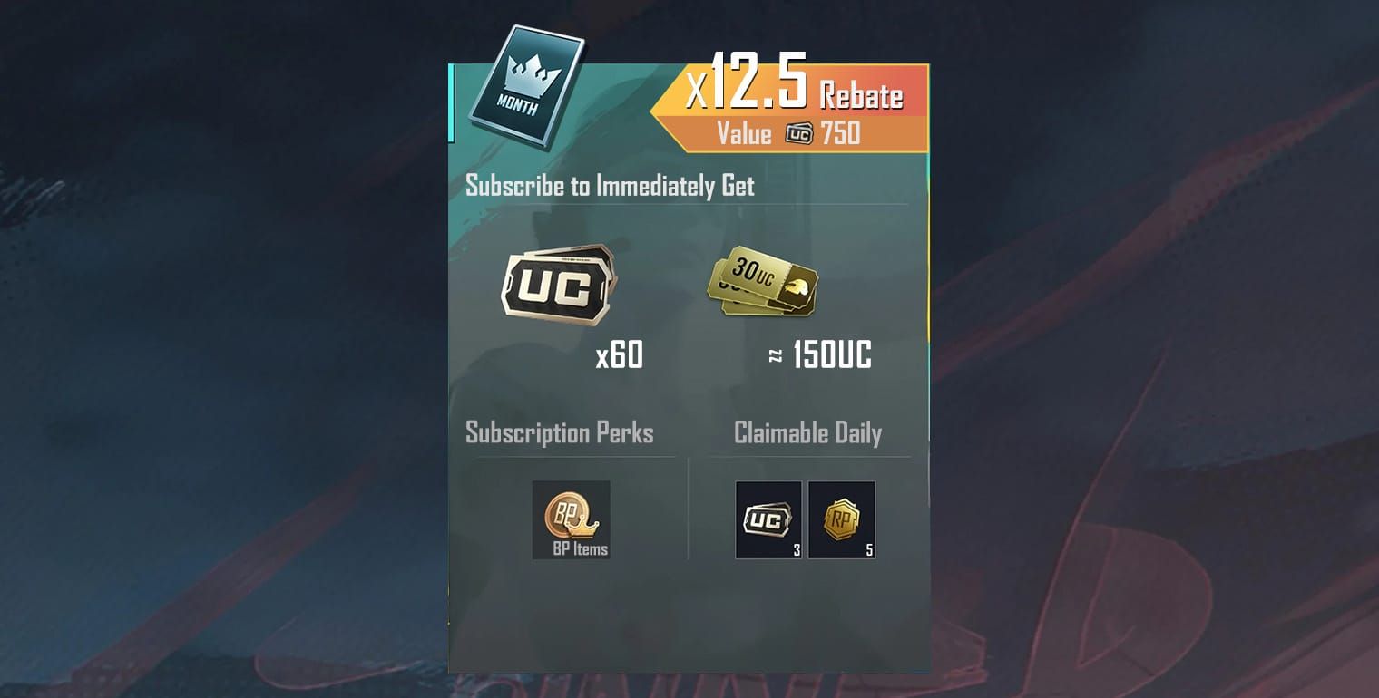 Интерфейс пополнения UC в PUBG Mobile через Midasbuy с полем для Player ID