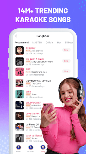 StarMaker short chorus replay screenshot