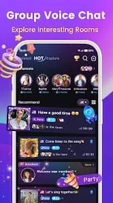 Интерфейс реферальной программы Hiya Live с ID пользователя и опциями обмена ссылкой