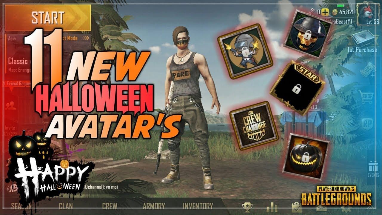 Руководство по навигации в инвентаре рамок PUBG Mobile