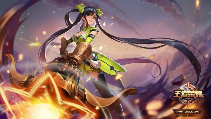 Honor of Kings Sun Shangxiang hero showing nerfed ultimate