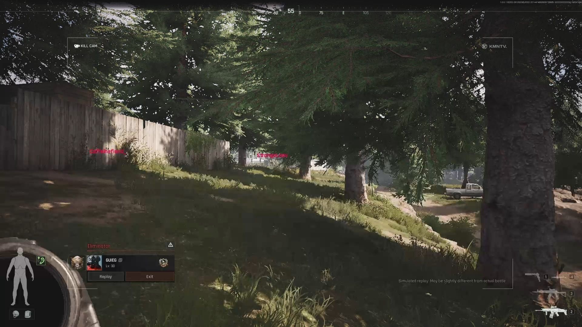 Arena Breakout desync in killcam playback