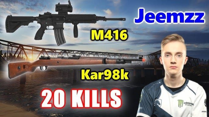 PUBG Mobile M416 and Kar98k loadout guide