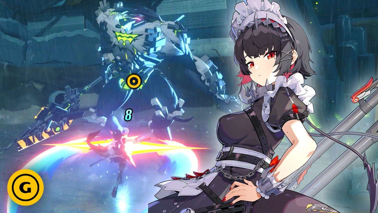 Ellen Joe combat rotation and Flash Freeze mechanics demonstration in Zenless Zone Zero
