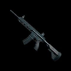 PUBG Mobile M416 assault rifle with attachments for Primewood Genesis combat