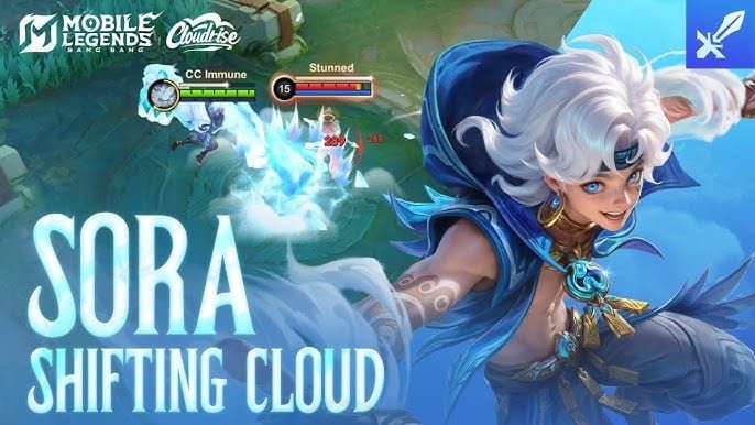 Mobile Legends Bang Bang Sora basic gank combo screenshot