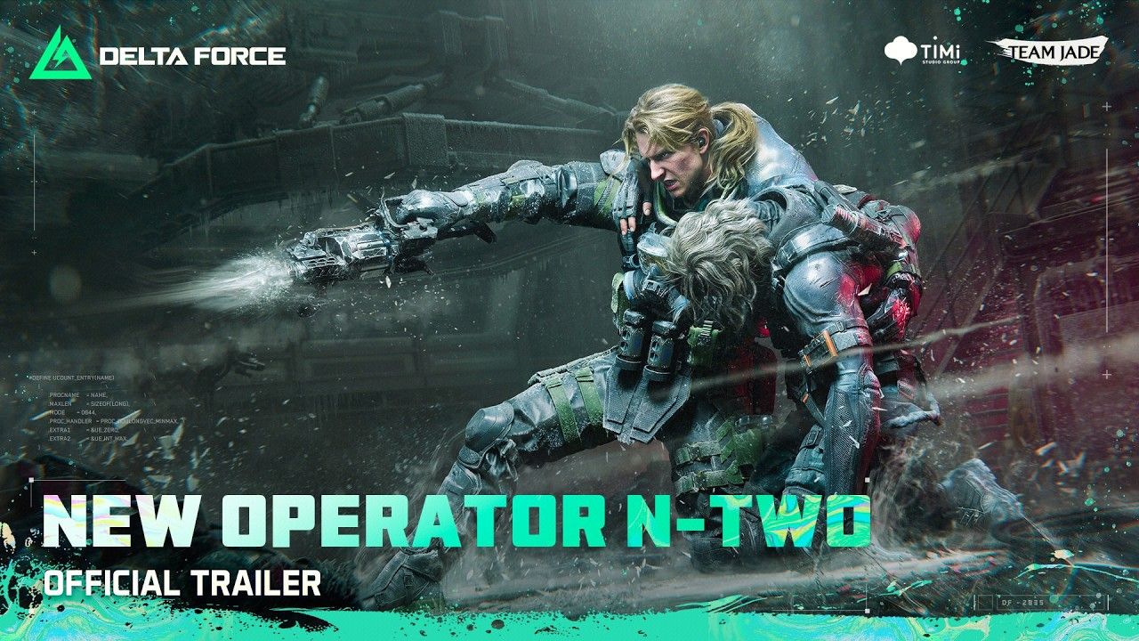 Official Delta Force N-Two operator trailer art