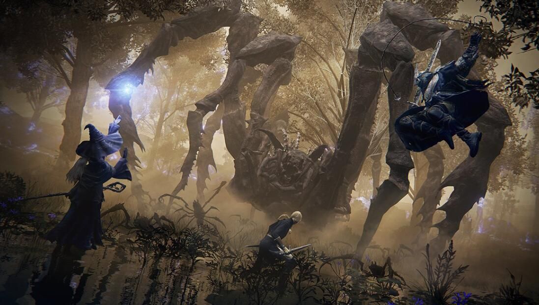 The game director confirms that the "Dark Souls" BOSS will appear in "Elden's Circle: Reign of Night"