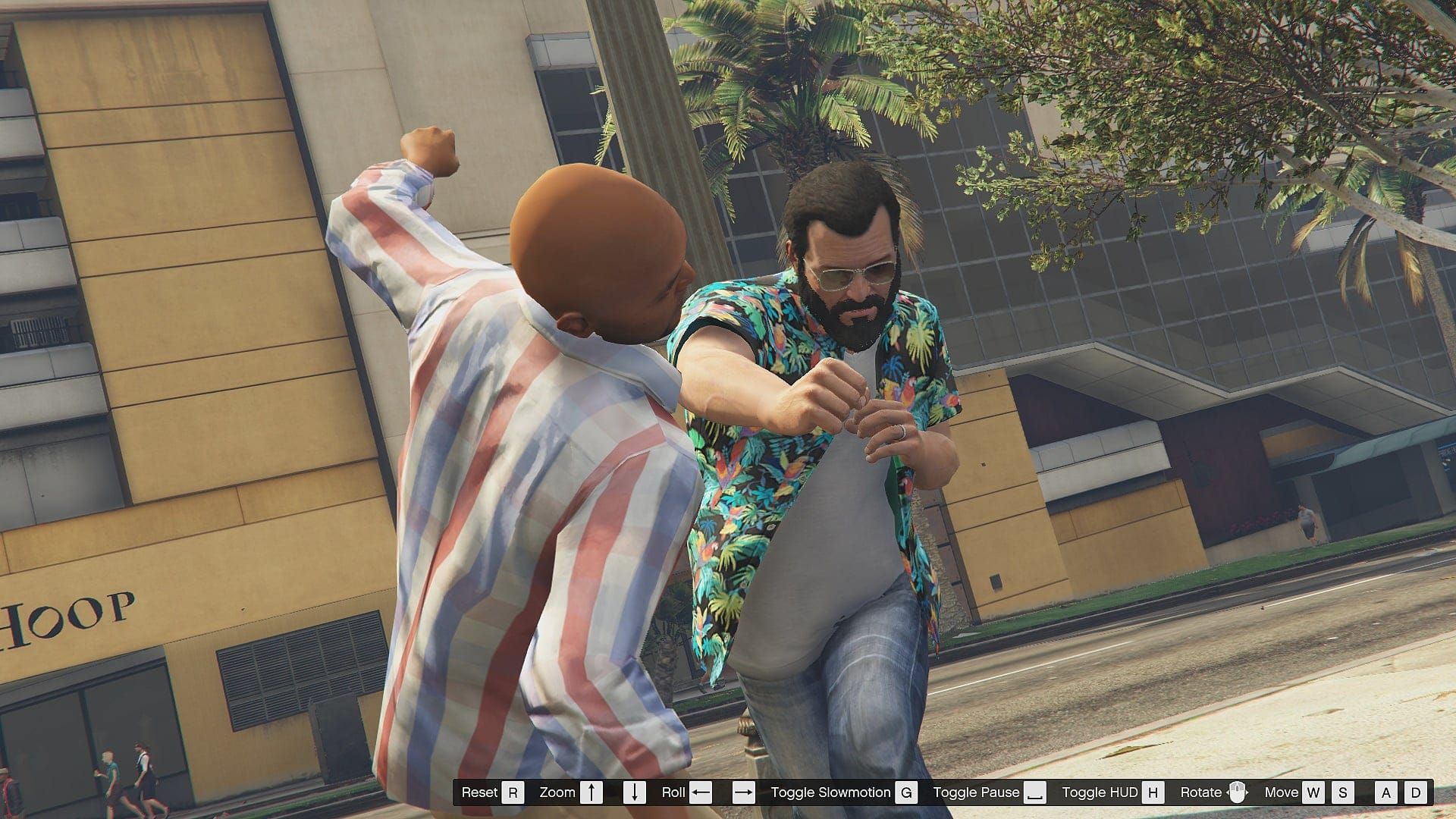 Screenshot of Jake's viral GTA RP stream on Likee