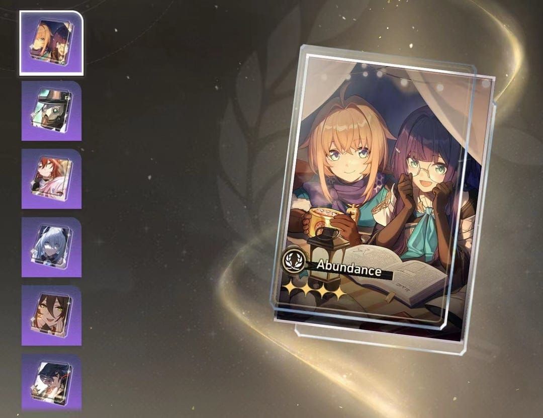 Honkai Star Rail Nameless Honor 4-star Light Cones including Memories of the Past
