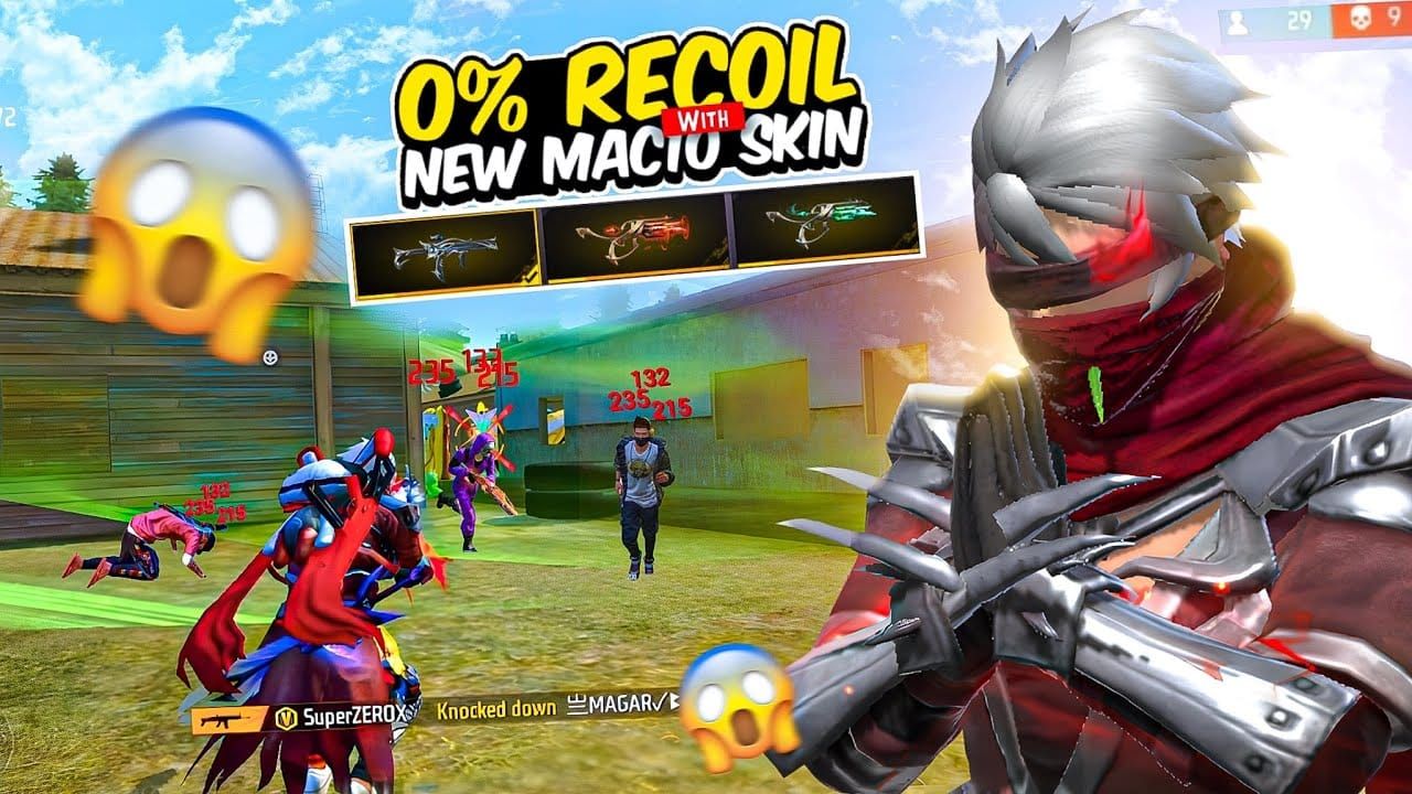 Сравнение паттерна отдачи MAC10-I: честная игра против эксплойта