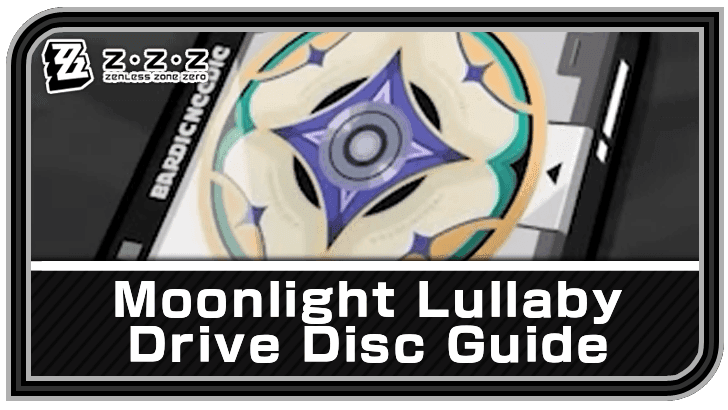 Moonlight Lullaby 4-piece Music Disc set in Zenless Zone Zero