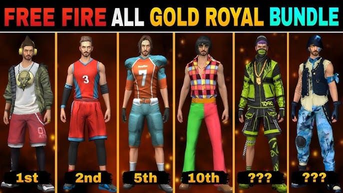 Free Fire Gold Royale event interface with Holiday Vibe Bundle