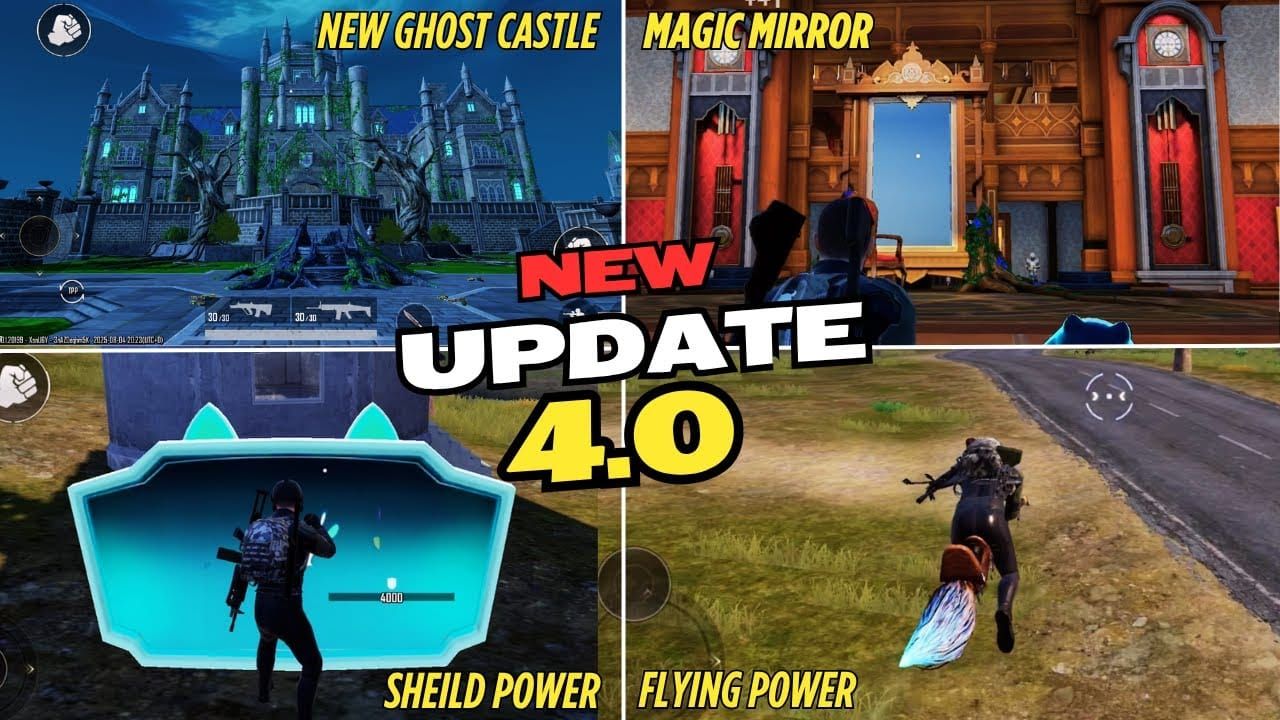Ghosty companion abilities interface in PUBG Mobile Spooky Soiree mode