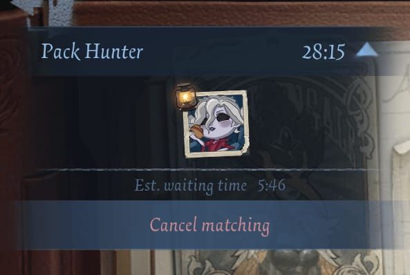 Identity V Hunter vs Survivor queue time and points comparison