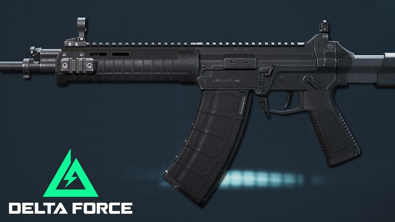 Delta Force CI-19 AR loadout with drum magazine and suppressor