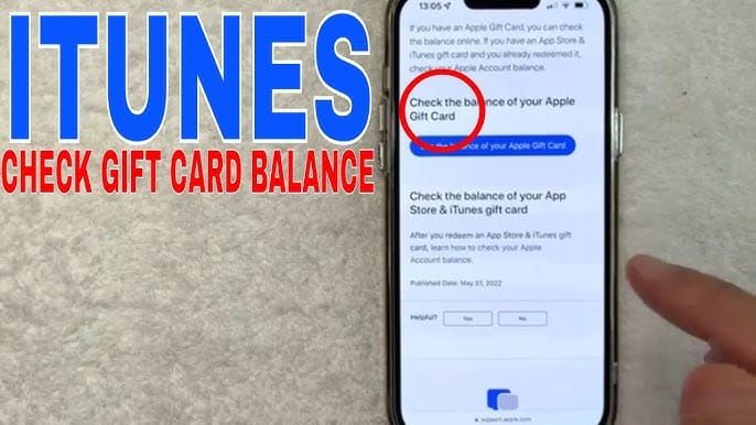 Интерфейс проверки баланса подарочной карты Apple iTunes HK на secure.store.apple.com