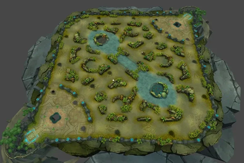 Flying Cloud map in Mobile Legends Bang Bang