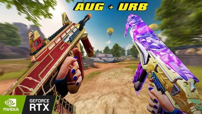Руководство по стадиям эволюции облика Blood Strike AUG «Риптид» с 1 по 5