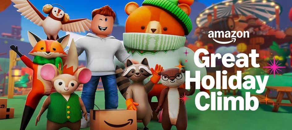 Интерфейс квестов Roblox Amazon Holiday