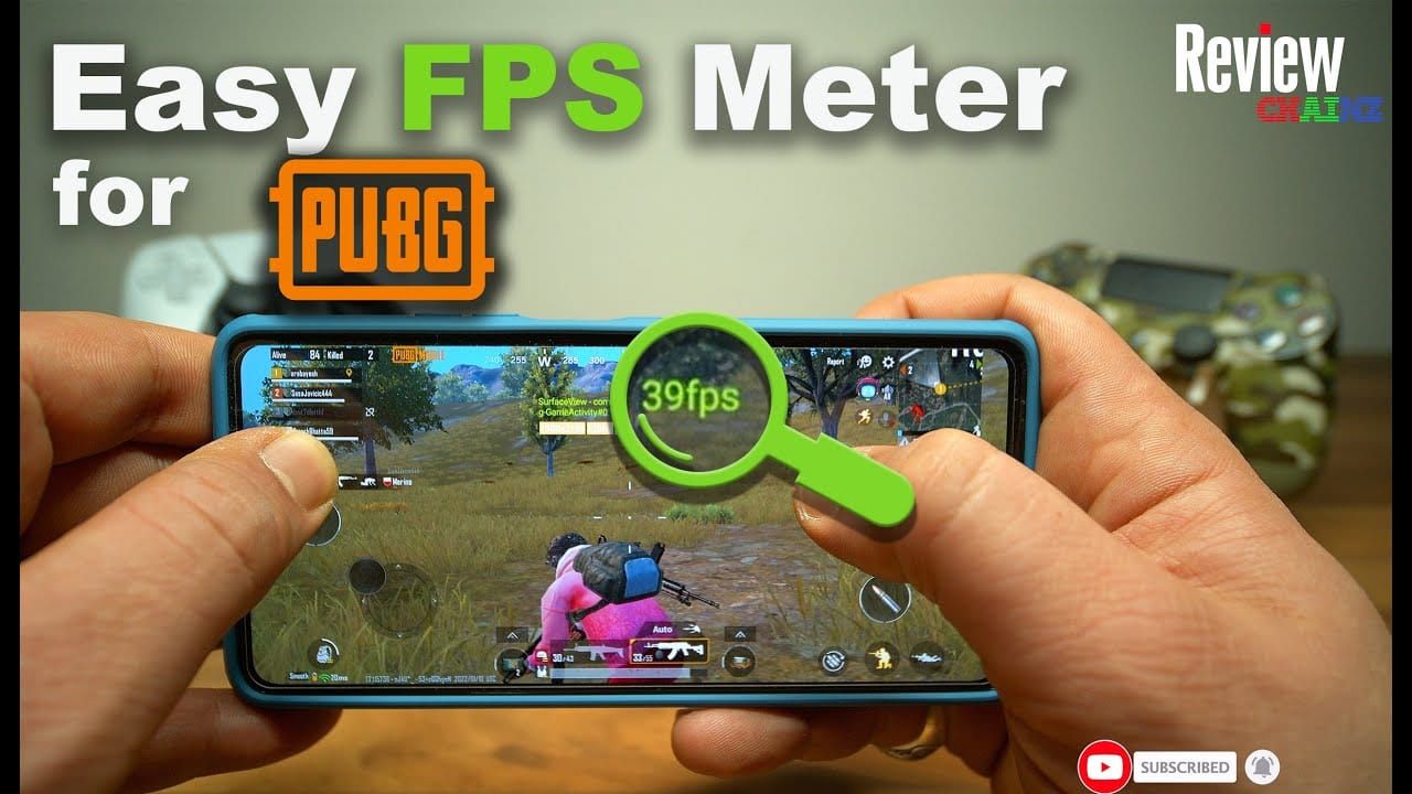 Скриншот PUBG Mobile со счетчиком FPS, показывающим 118 FPS на ROG Phone 8