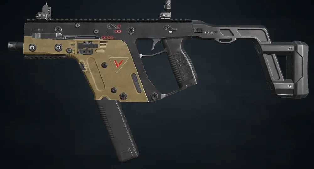 Blood Strike Vector SMG weapon with recommended attachments for close-quarters combat