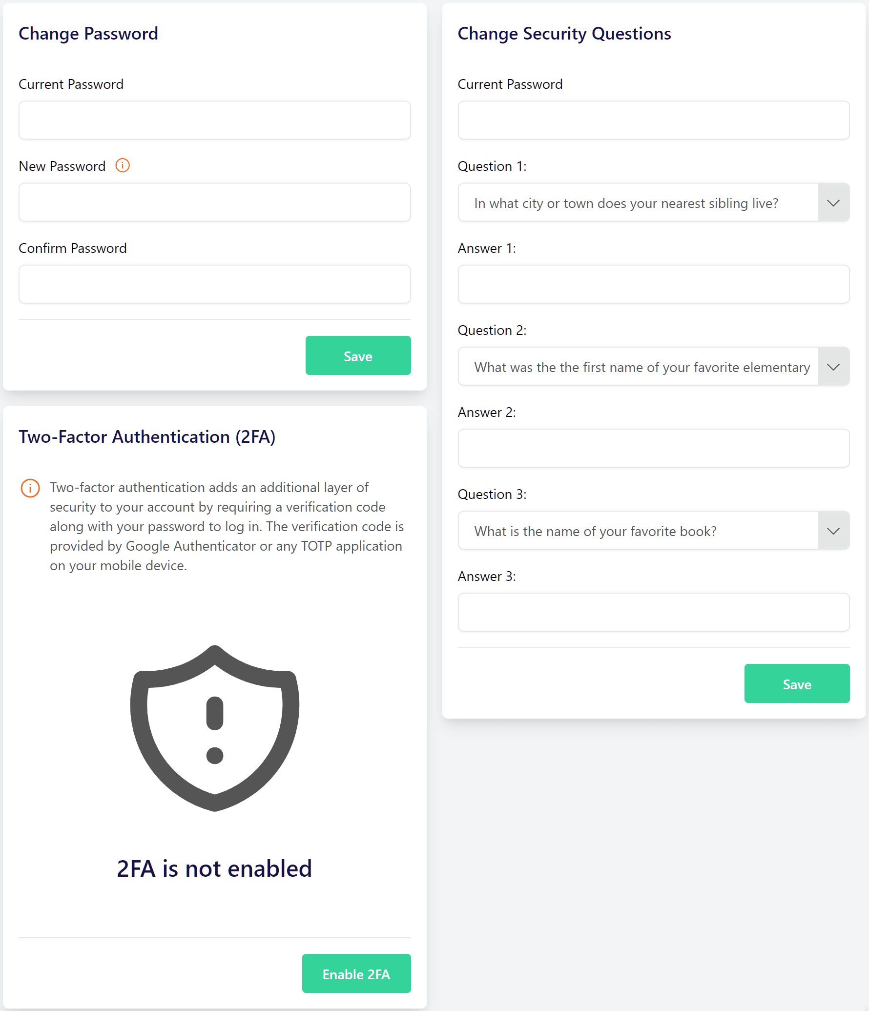 Appota ID user profile security dashboard showing phone and citizen ID verification fields