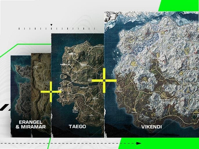 Обзор соревновательных карт PUBG Mobile: Эрангель, Мирамар и Санок