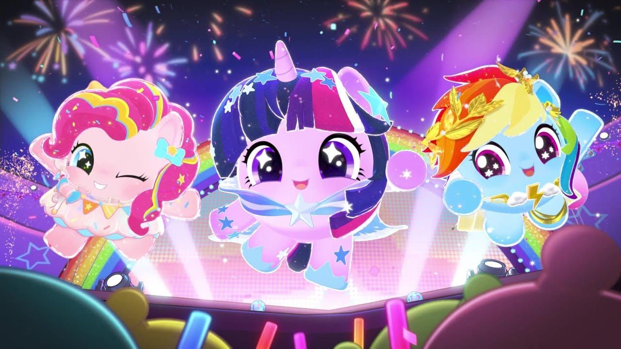 Скриншот коллаборационной карты My Little Pony в Eggy Party