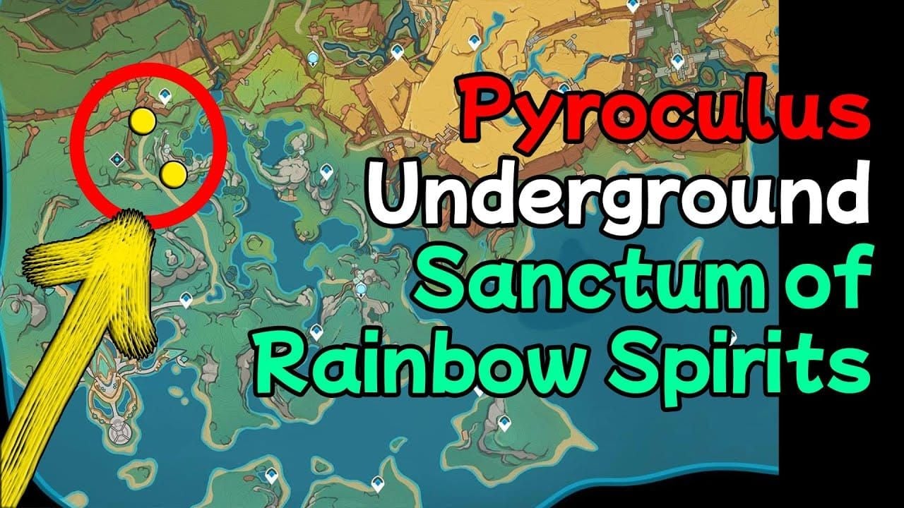 Sanctum Of Rainbow Spirits domain in Genshin Impact