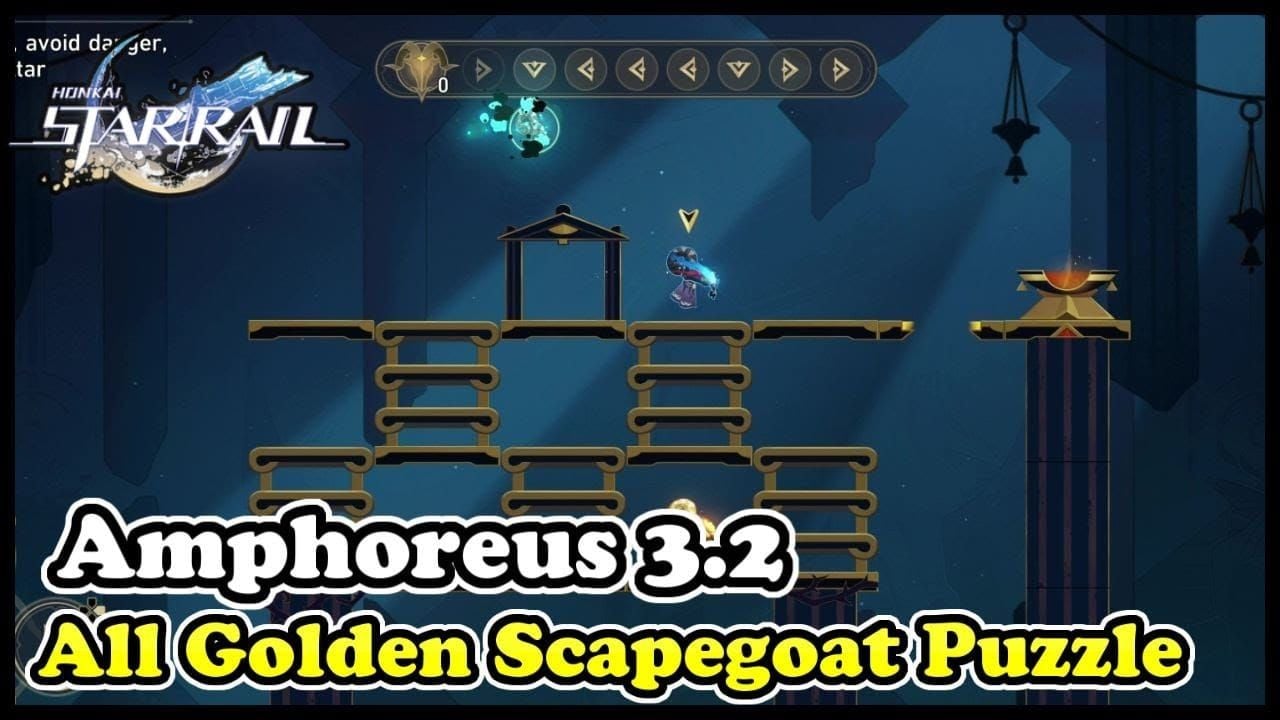 Screenshot of Golden Scapegoat puzzle solution in Honkai: Star Rail v3.7