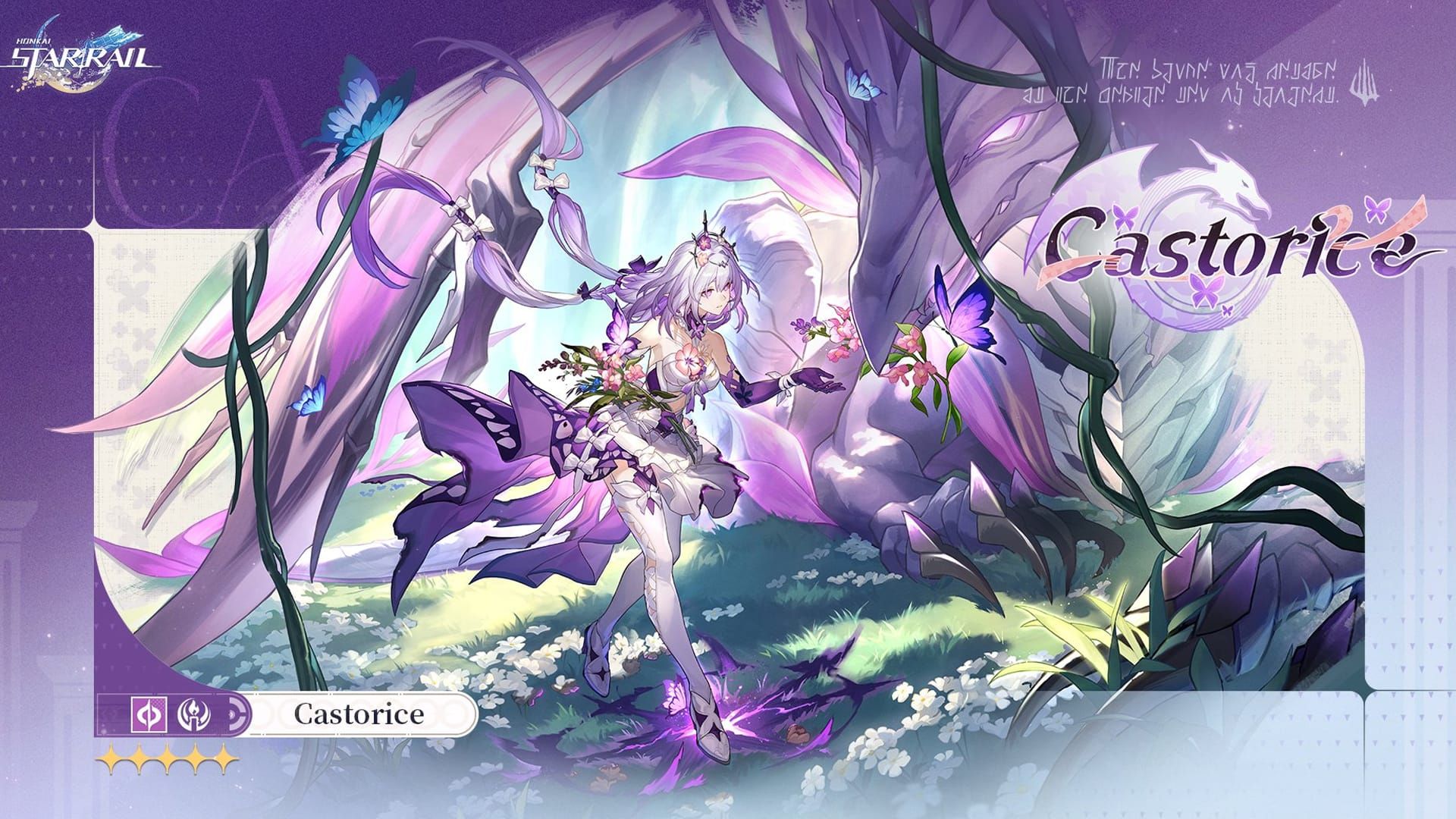 Castorice character from Honkai Star Rail with Remembrance path abilities