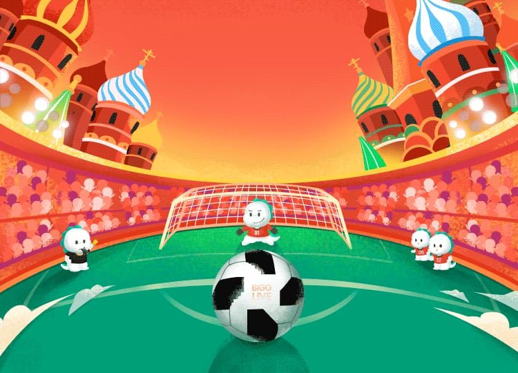 BIGO Live Football Carnival leaderboard showing rankings and power hour effects