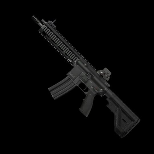 Винтовка Arena Breakout HK416 с оптимизированными модулями и характеристиками
