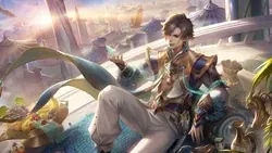 Feyd character from Honor of Kings showing his terrain control and wall-climbing abilities