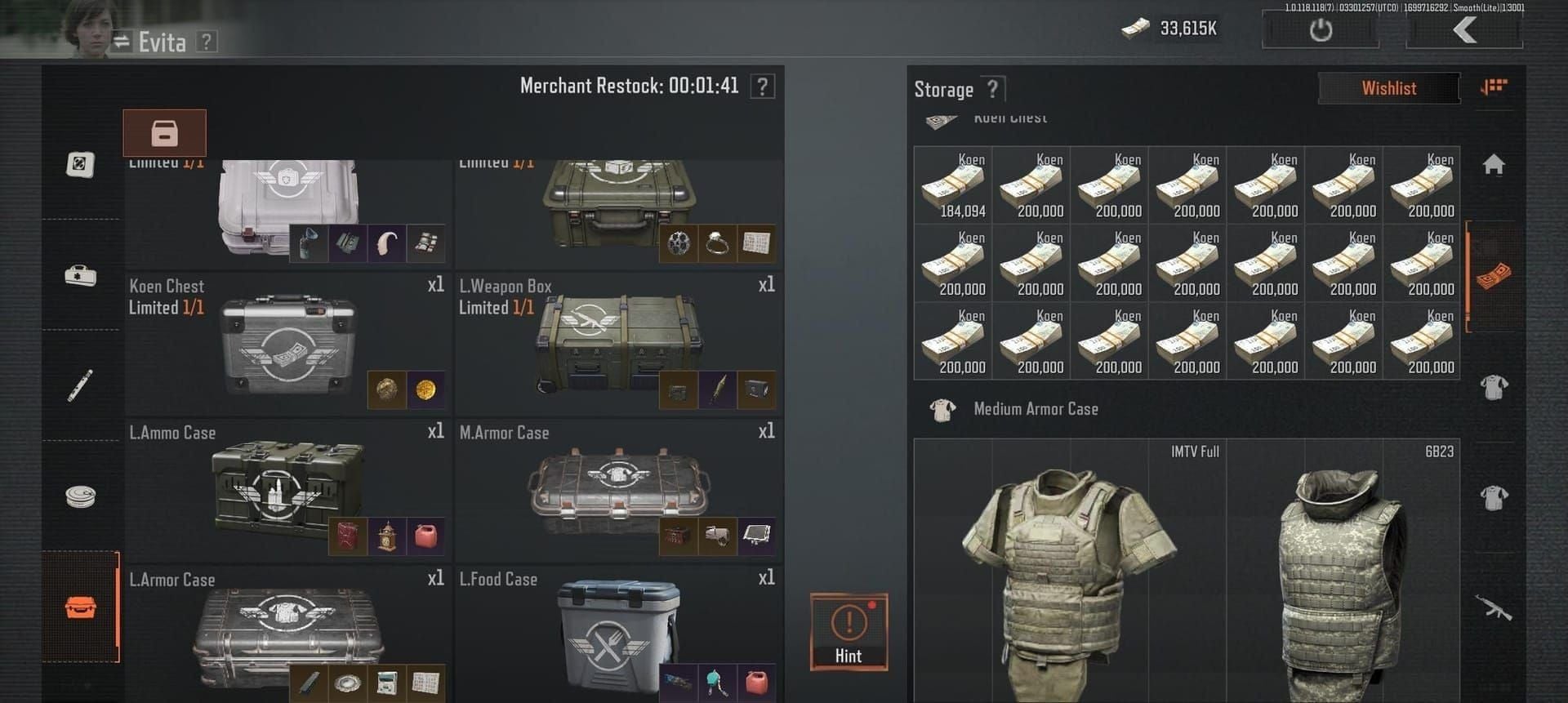 Сравнение шансов выпадения карточек в Arena Breakout Mobile для военных ящиков, оружейных шкафов, тайников и закрытых оружейных кейсов