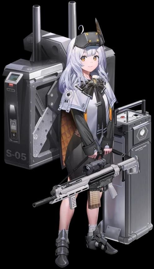 Equipment screenshot showing Resilience, Bastion, and Destruction Piercing cubes on Snow White Heavy Arms in Goddess of Victory: NIKKE