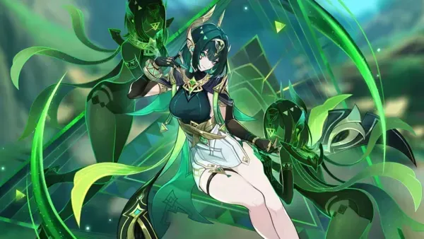 Genshin Impact Nefer Dendro character