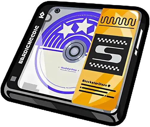 Shockstar Disco 4-piece disc drive set display