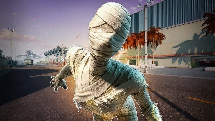 Персонаж Ghost в Blood Strike использует невидимость в режиме Hunt Rampage