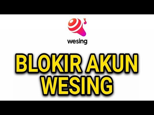 Меню профиля WeSing с тремя точками и опцией блокировки пользователя