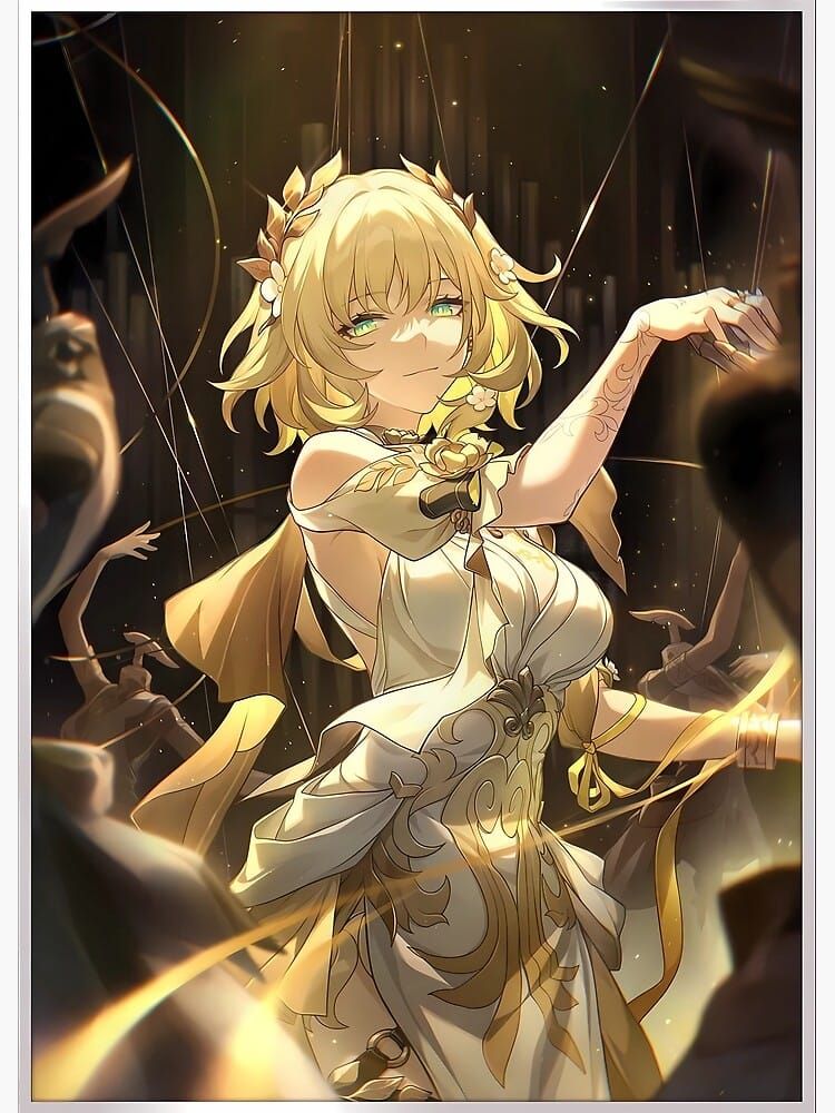 Honkai Star Rail Time Woven Into Gold light cone for Aglaea